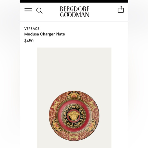 Versace x Rosenthal Ikarus Medusa Wall Plate in box with tags - Picture 7 of 7